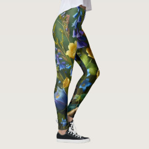 Leggings symphoniques floraux
