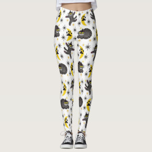 Leggings Tabby The Black Cat Witch