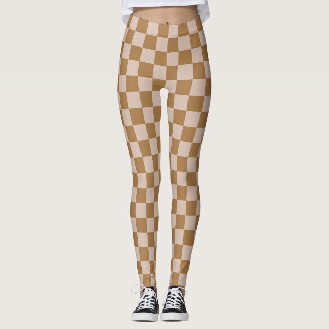 Leggings Tableau de bord Brown (Devant)