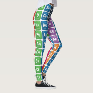 Leggings Tableau périodique des éléments 3