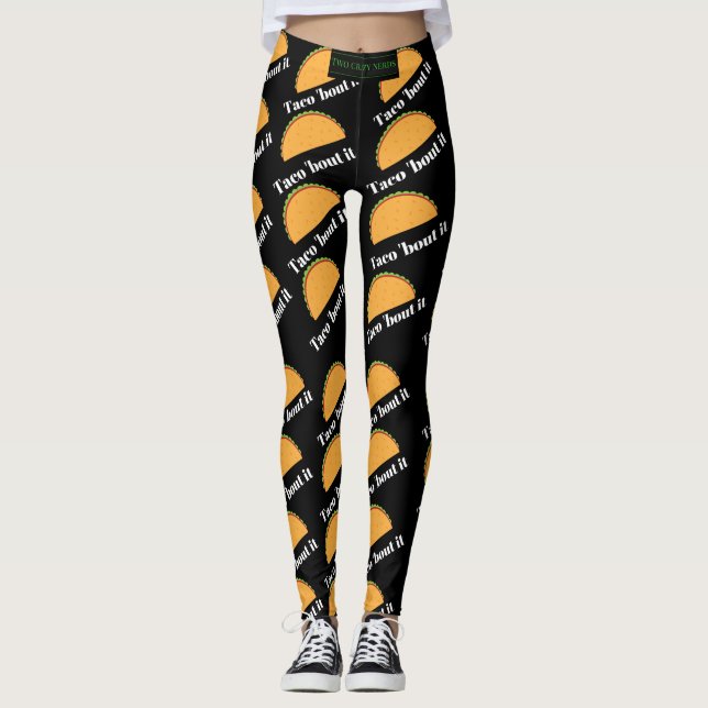 Leggings Taco, à propos de la légende (Devant)