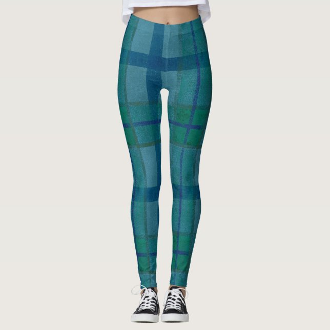 Leggings Tannenbaum carreau  (Devant)