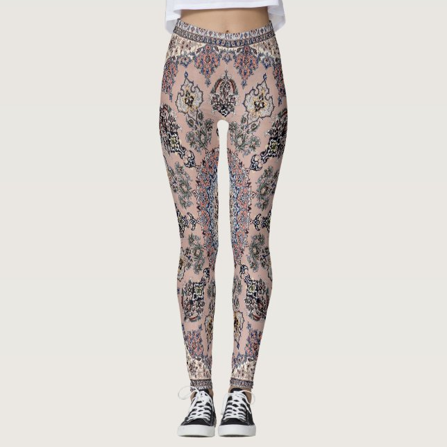 Leggings Tapis oriental turc persan tapis (Devant)