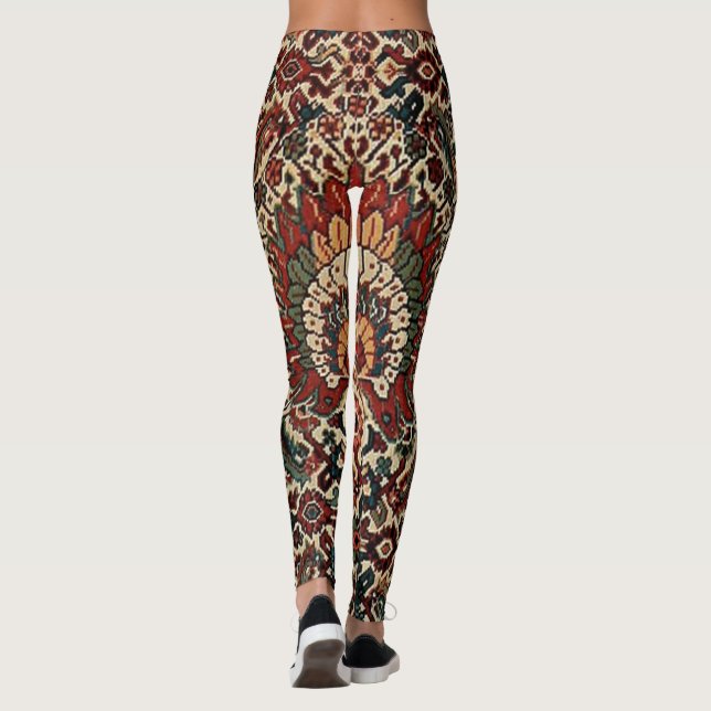 Leggings Tapis persan turc oriental antique (Dos)