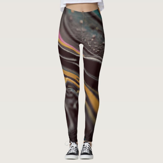 Leggings Tapisserie céleste (Devant)