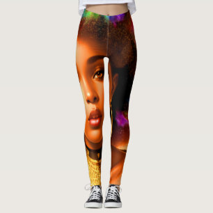 Leggings Tapisserie dorée Ayila