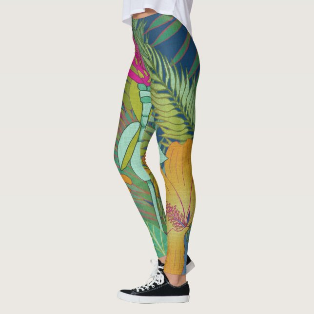 Leggings Tapisserie tropicale II (Gauche)