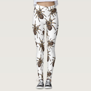 Leggings Tarantula sur blanc
