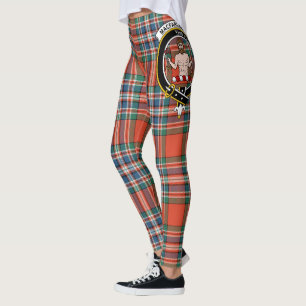 Leggings Tartan ancien blason du clan MacFarlane Scotstee p