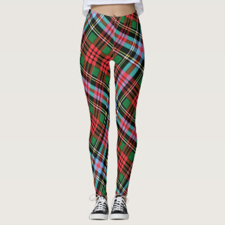 Leggings Tartan courageux de coeur