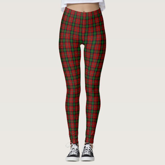 Leggings Tartan de famille de clan de Boyd avec le joint (Devant)