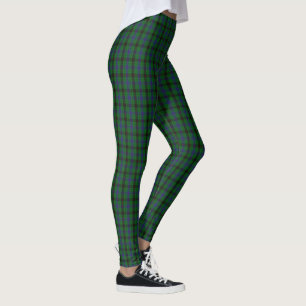 Leggings Tartan écossais de Davidson de clan