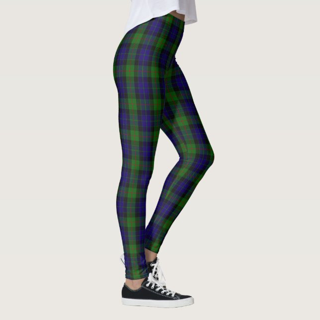 Leggings Tartan écossais de Gunn de clan (Droite)