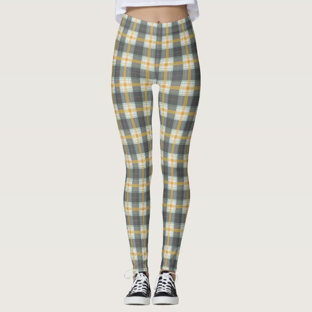 Leggings tartan kernow (Devant)