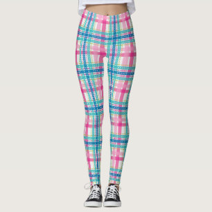 Leggings Tartan, motif de plaid