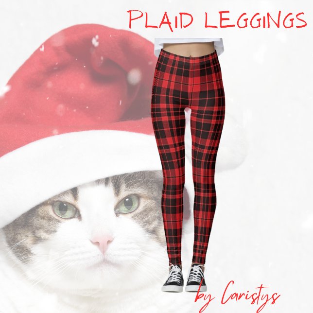 Leggings Tartan Plaid (Créateur téléchargé)