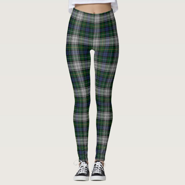 Leggings Tartan Tartan Plaid Small (Devant)