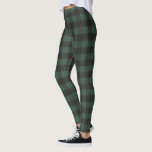 Leggings Tartan vert classique Tartan Vintage<br><div class="desc">Classic Green Buffalo Tartan Plaid Leggings Vintages</div>