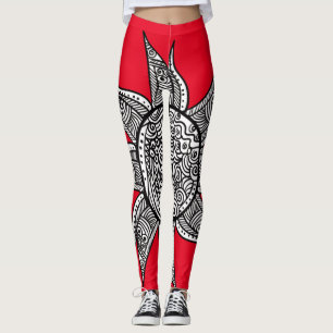 Leggings Tatouage de henné Sun Thunder_Cove