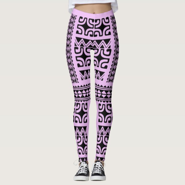 LEGGINGS Tatouage tribal (Devant)