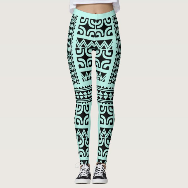 LEGGINGS Tatouage tribal (Devant)