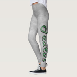 Leggings Taurus en pierre émeraude