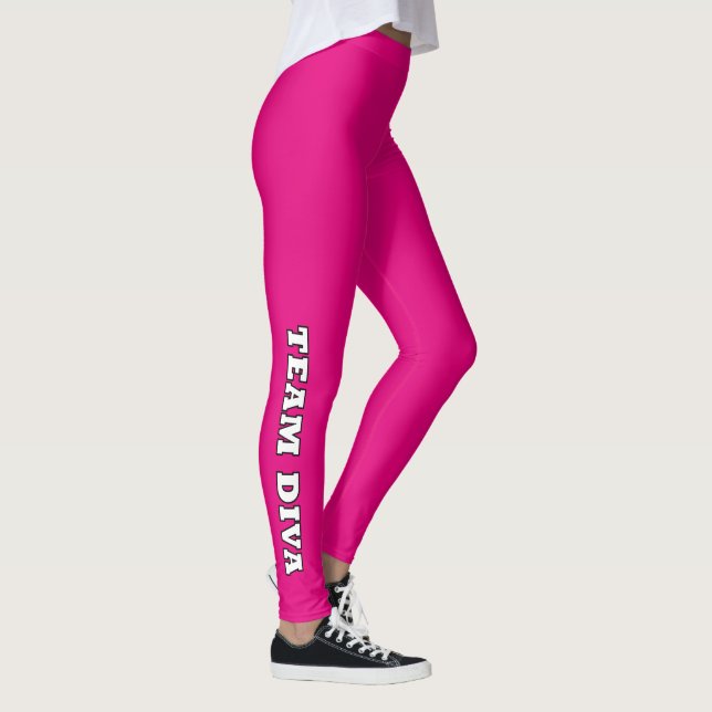 LEGGINGS "TEAM DIVA" (Droite)