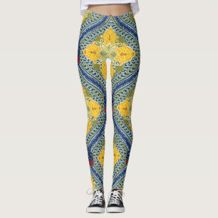 Leggings Technique indonésienne de teinture de résistance à