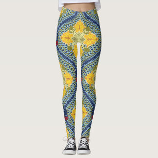 Leggings Technique indonésienne de teinture de résistance à