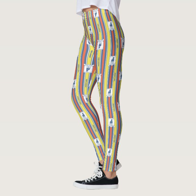 Leggings Ted Lasso | AFC Richmond Logo Motif de bande (Gauche)