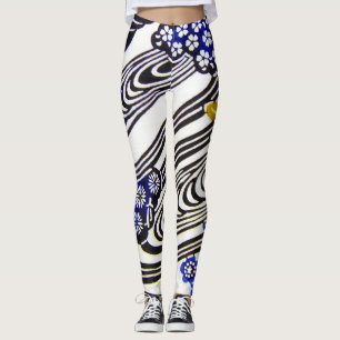 Leggings Teinture d'okinawaïen japonaise (Bingata)