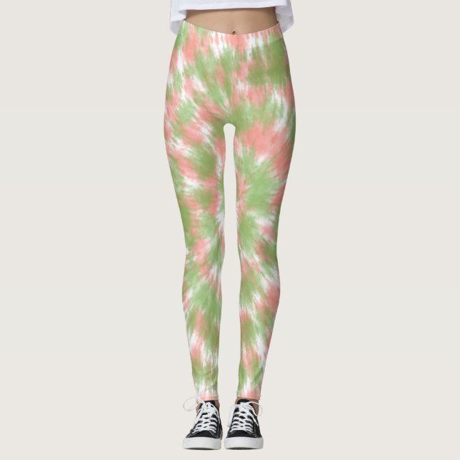 Leggings Teinture Tie Dye (Devant)