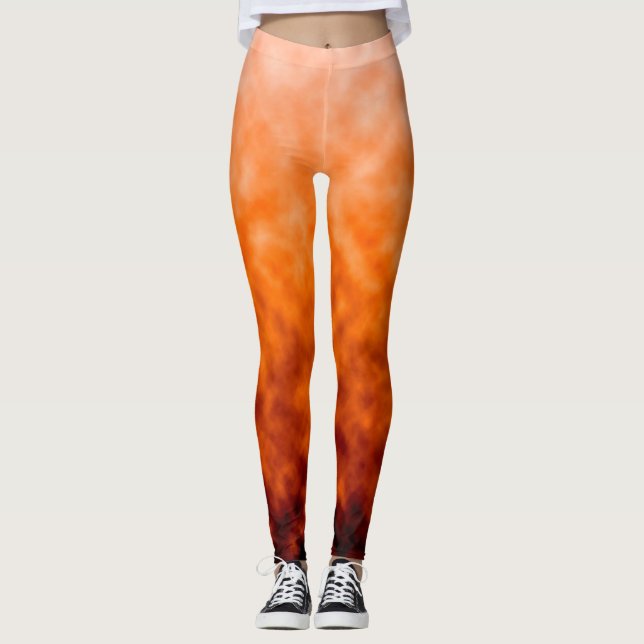 Leggings Tempête de cendres basse (Devant)