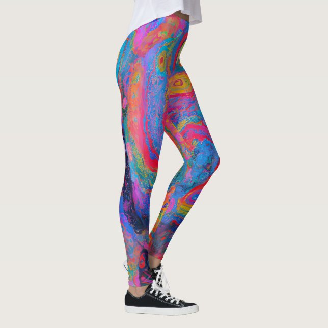 Leggings "Tempête neurale" (Droite)
