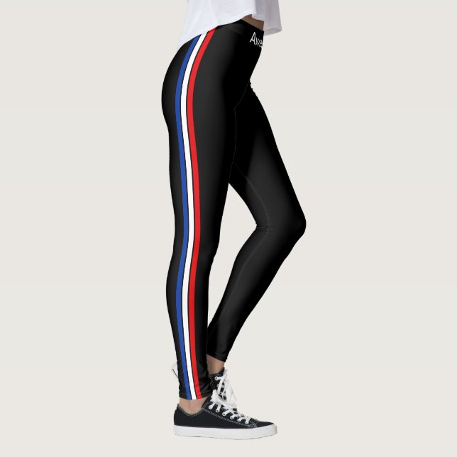 Leggings Tendance à 3 Rayures (Droite)