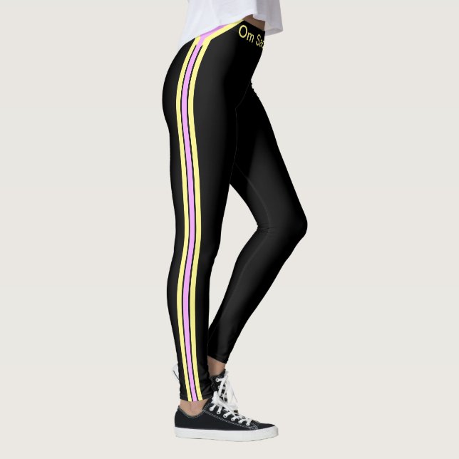 Leggings Tendance à 3 Rayures (Droite)