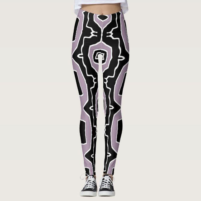 Leggings Tendance multicolore classique "Ratti_Creative_Art (Devant)