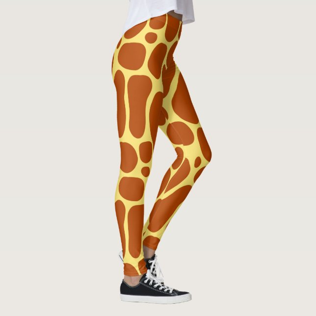 Leggings Tendance peau de girafe (Droite)