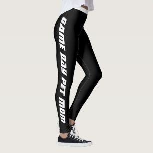 Leggings Tenue de sport active blanche noire personnalisée