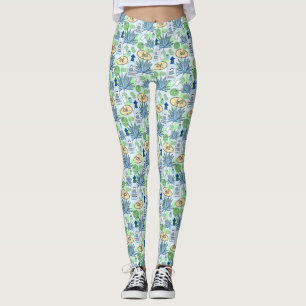 Leggings Tequila Drinker Blue Agave Cactus et Sombreros