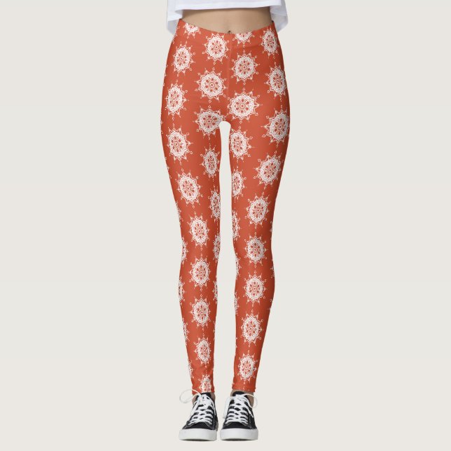 Leggings Terracotta Mandala (Devant)