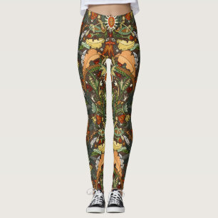 Leggings Terre damassée victorienne