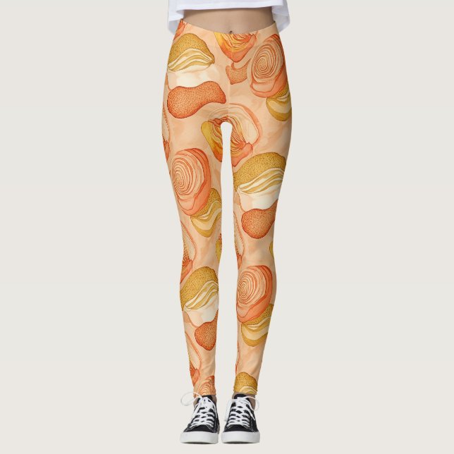 Leggings Terre Douce Abstraite (6) (Devant)