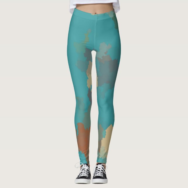 Leggings Terre et ciel (Devant)