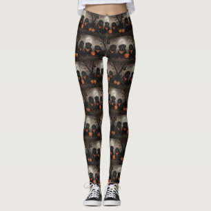 Leggings Terre-Neuve Halloween Épouvantable