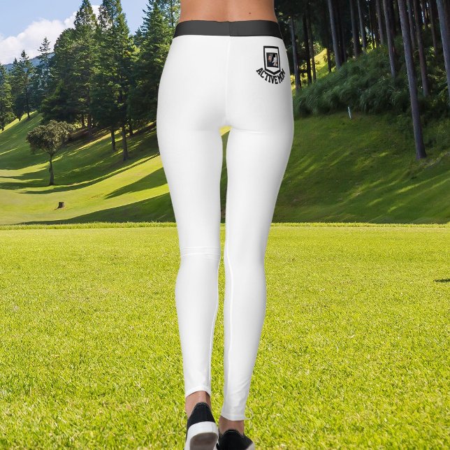 Leggings Texte de photo de chat blanc et noir rayures Chato (Créateur téléchargé)