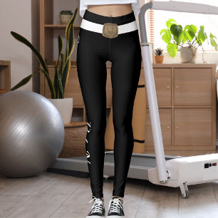 Leggings Texte de script personnalisé pour amateur de anima