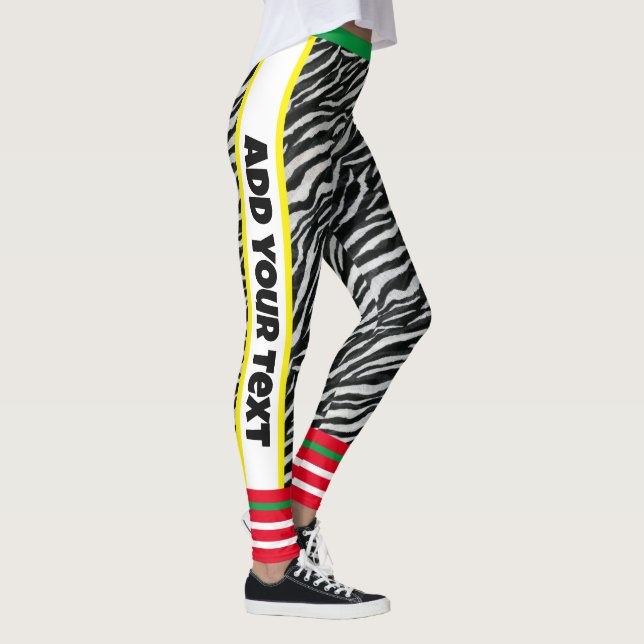 Leggings Texte personnalisé l Design moderne l Poster de an (Droite)