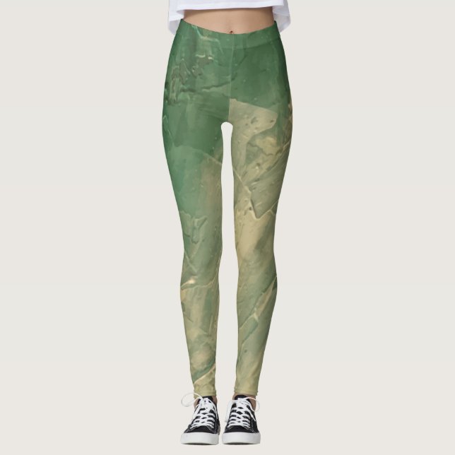 Leggings Textura16 de la obra Nuit "filtro dramático cálido (Devant)