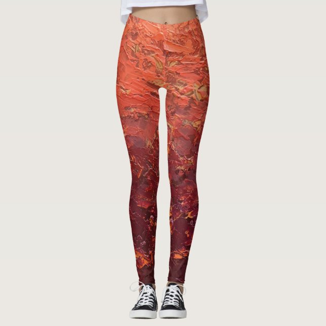 Leggings Textura #2 de la obra La puesta del sol (Devant)